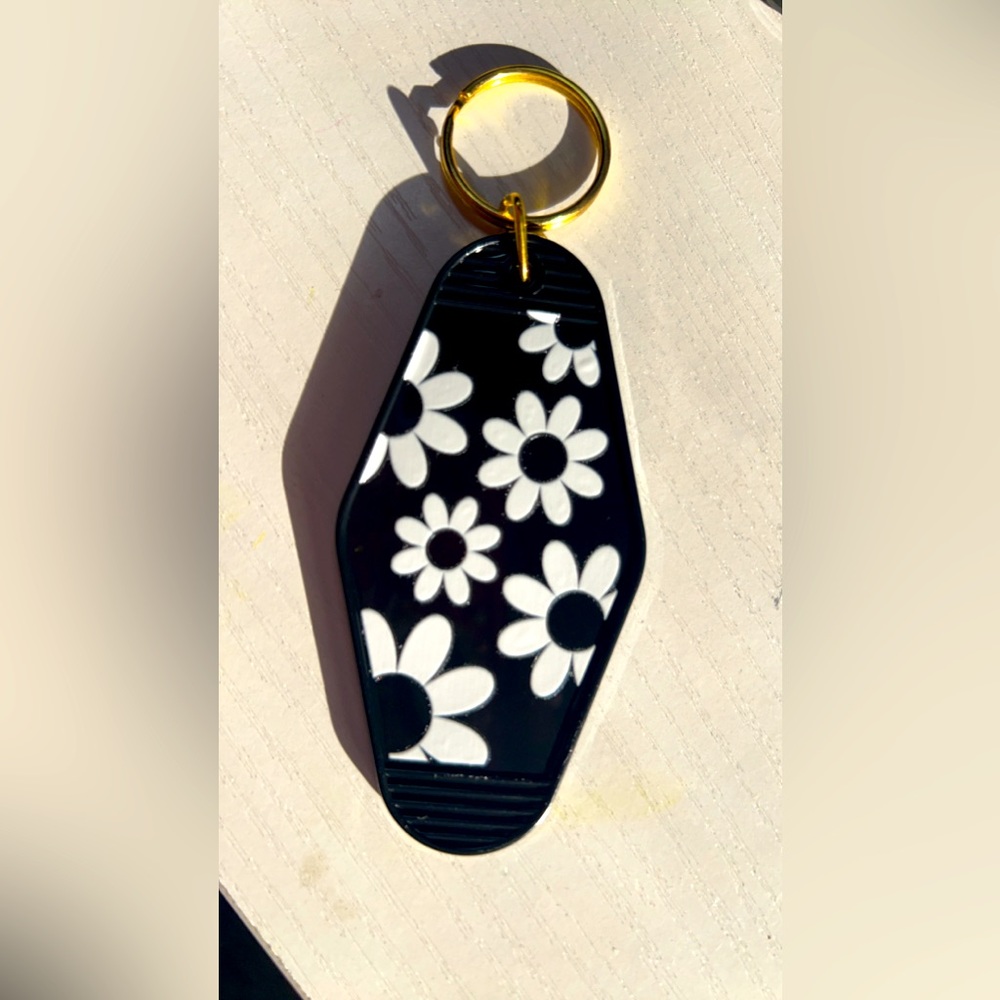 “Flowers” Motel Key